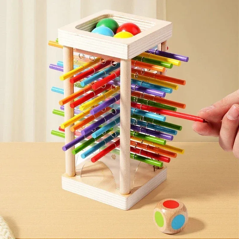 Montessori Counting Rods Set Colorful Wooden Educational Sticks - Product detail 4