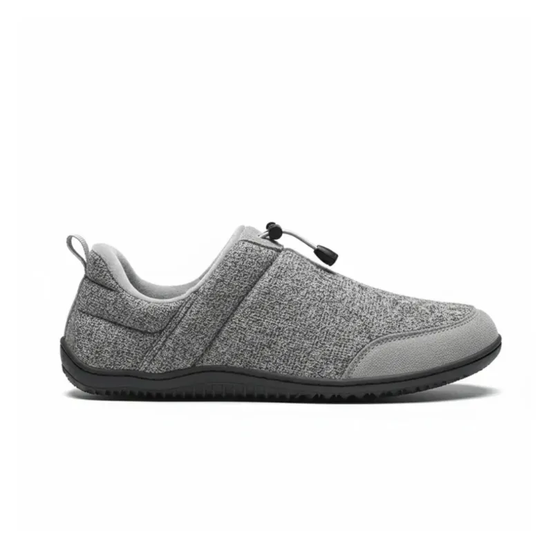 Mens Knit Slip-On Shoes Elastic Cord Casual Sneakers - Detailed view