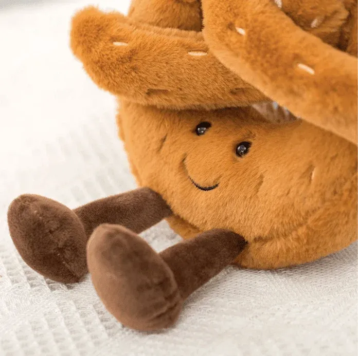 Croissant Plush Toy Soft Bread Cuddle Companion - Product example