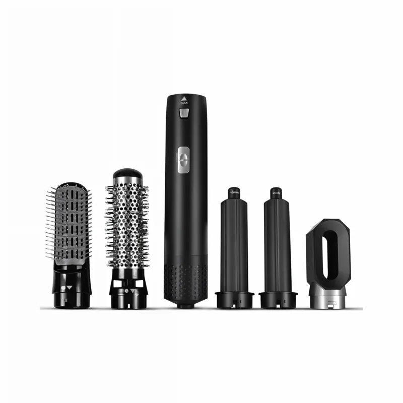 5-in-1 Hair Dryer Styler Ionic Technology with Multiple Attachments - Product showcase