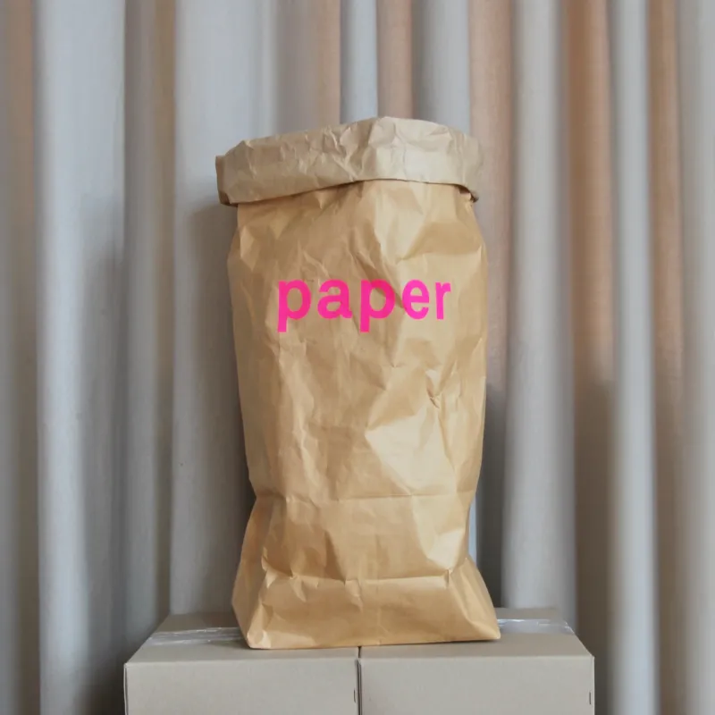 papiersack braun / paper bag brown PAPER / das ORIGINAL