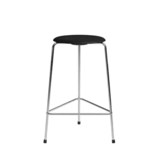 Dot Barhocker, schwarz lackiert Esche von Arne Jacobsen