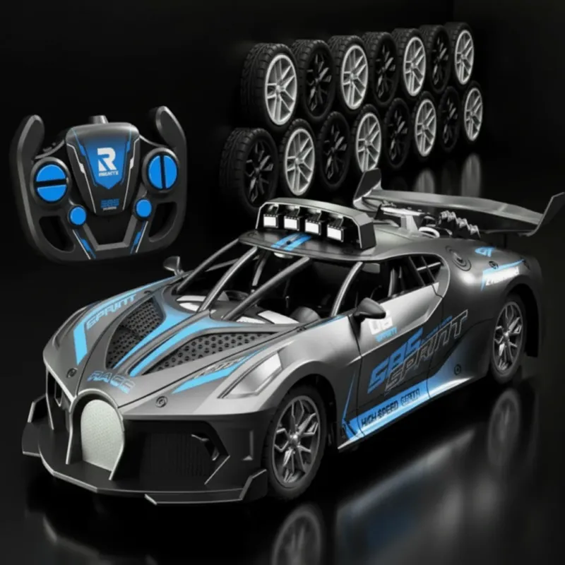 Remote Control Drift Car 118 Scale RC Racing Vehicle for Kids - Product showcase
