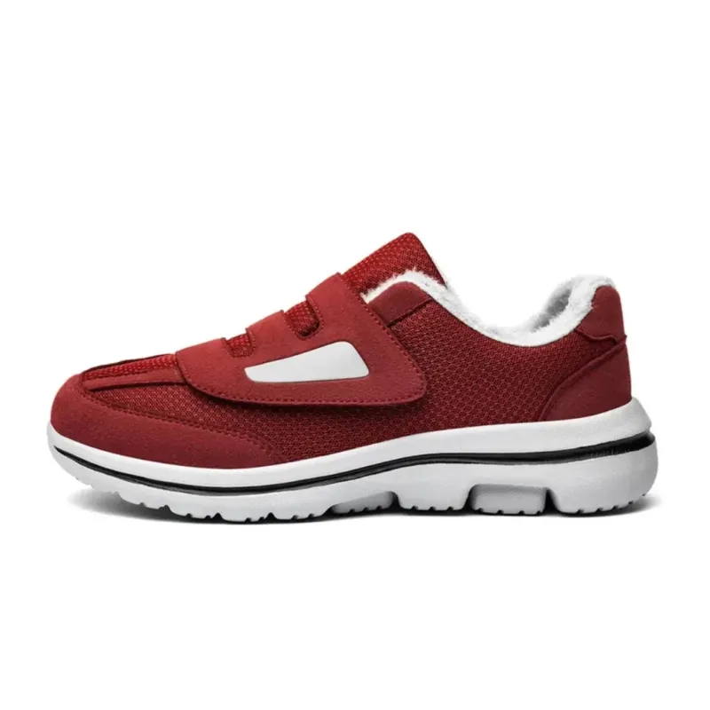 Womens Orthopedic Winter Shoes Soft Fleece Lined Velcro Closure - Product detail 4
