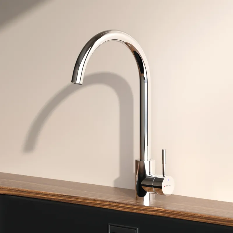 Küchenarmatur X-Joy S mit schwenkbarem Auslauf und EcoStart – F85B07100