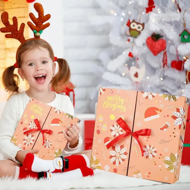 Christmas Advent Calendar DIY 24-Day Countdown Box Set - Product example