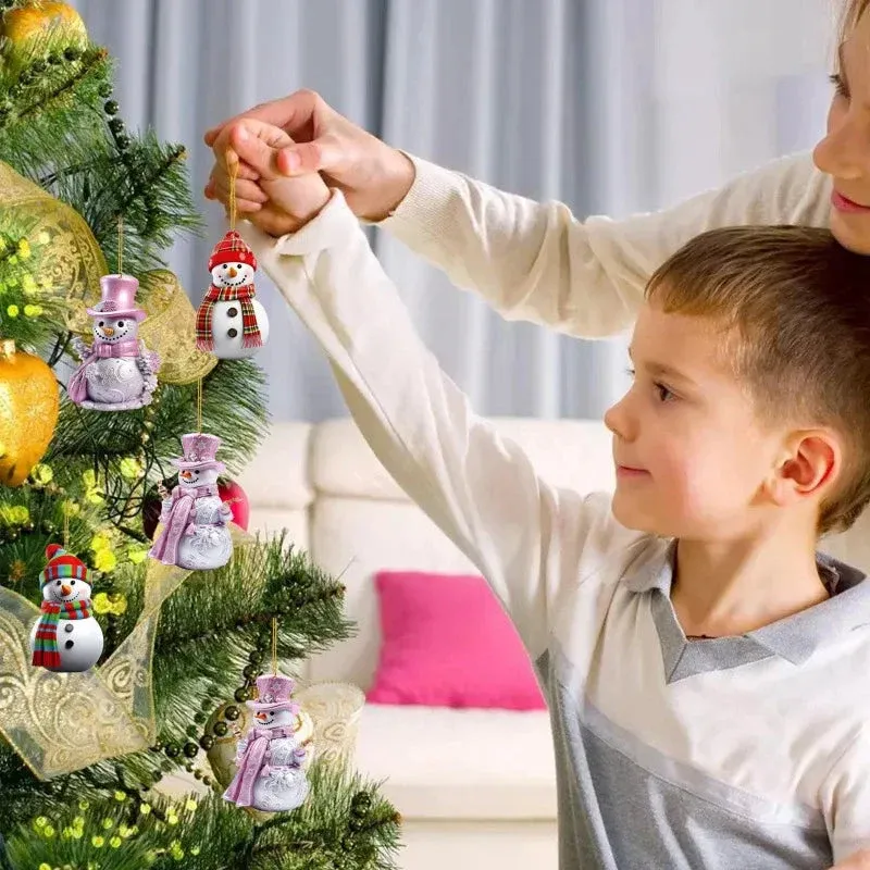 Christmas Advent Calendar 24 Snowman Ornament Surprises - Product example