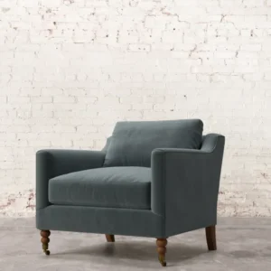 Francis Chair with Brass Casters