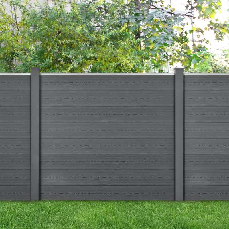 Gartenzaun Pinto in versch. Größen Grau neu.holz - premiumXL