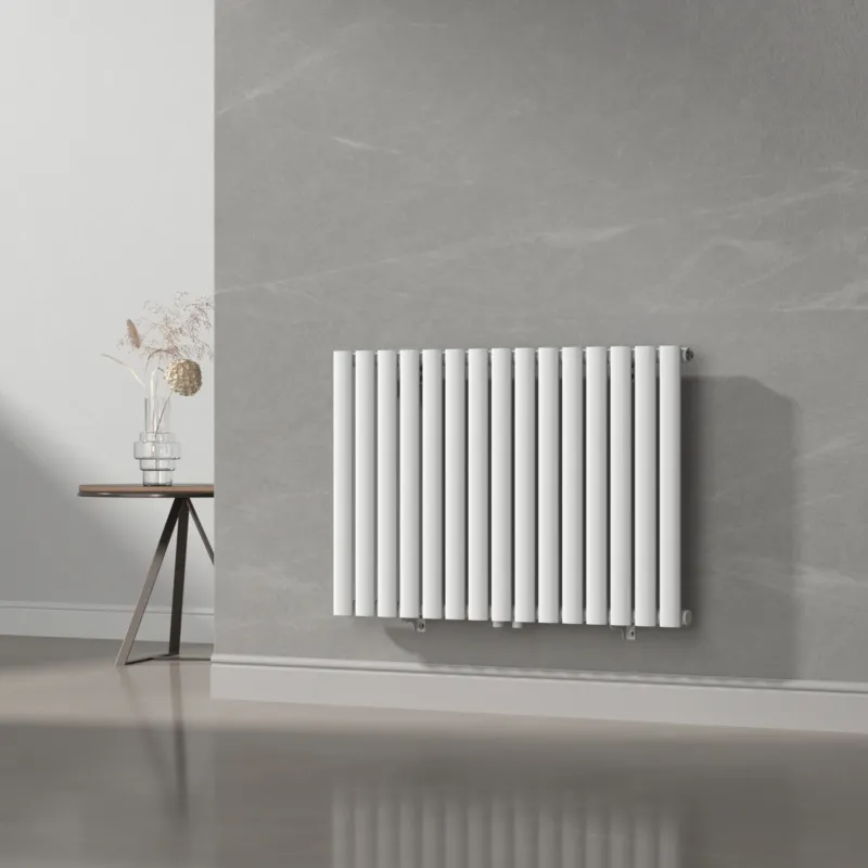Design Röhrenheizkörper Nore Weiß 60x90cm Einlagig 653W [neu.haus]