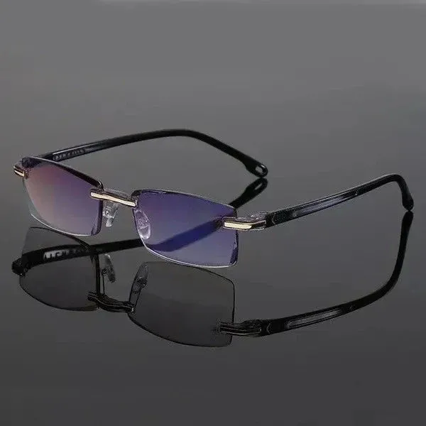 Multifocal Reading Glasses Anti-Blue Light Shatterproof Design - Product showcase