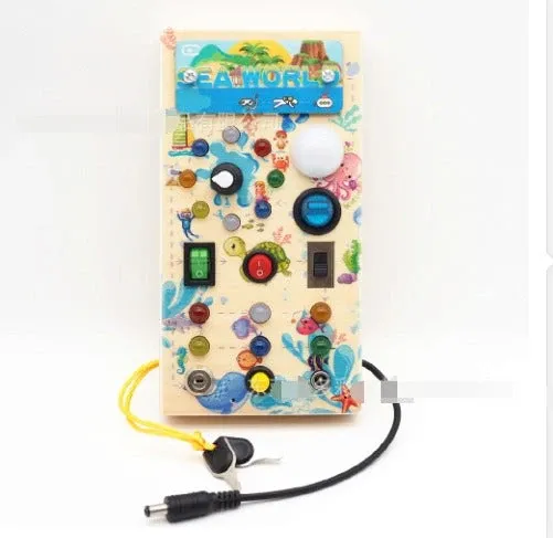 Interactive Learning Board Montessori LED Sensory Toy - Product showcase