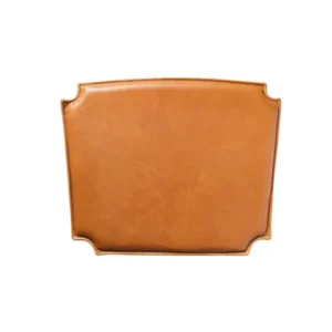 Deluxe Kissen für Wishbone Chair CH24, cognac anilin Leder