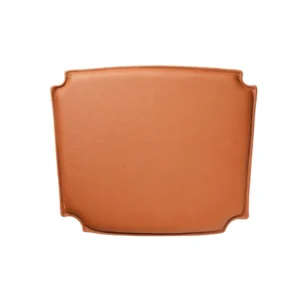 Kissen für Folkestuhl J39, Cognac Leder