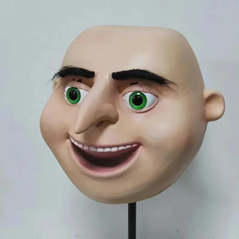 Kids Character Halloween Mask Animated Villain Design - Product showcase
