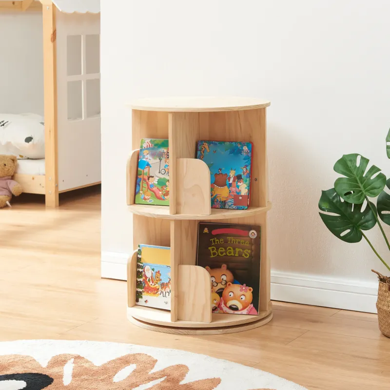 Drehbares Bücherregal Chasek [en.casa]