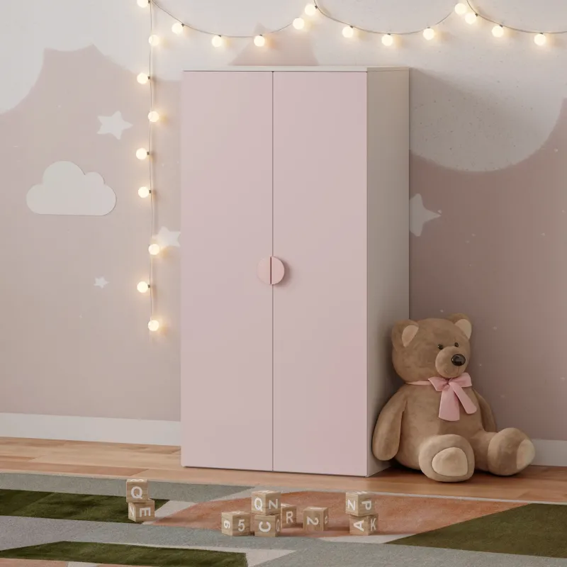 Kinderkleiderschrank Sandnes 123x60x40 cm [en.casa]