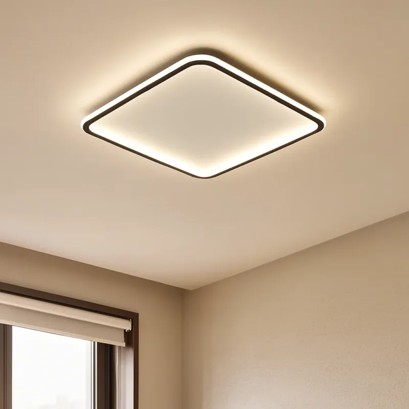 Modern Square Ceiling Light Minimalist LED Panel Design - Product showcase