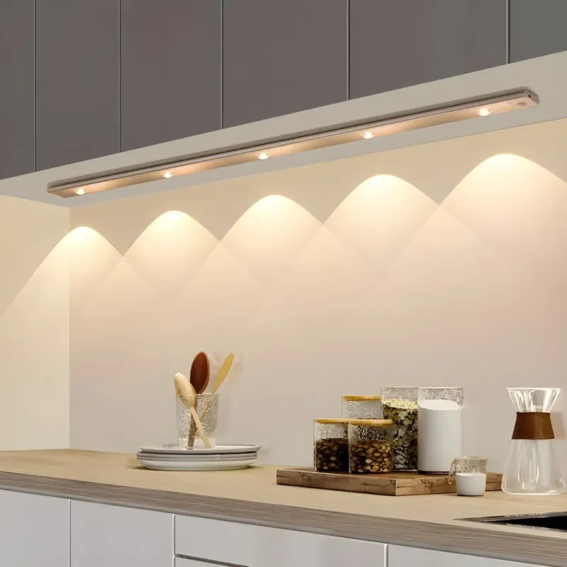 Under Cabinet LED Light Motion Sensor Wireless Strip - Product showcase