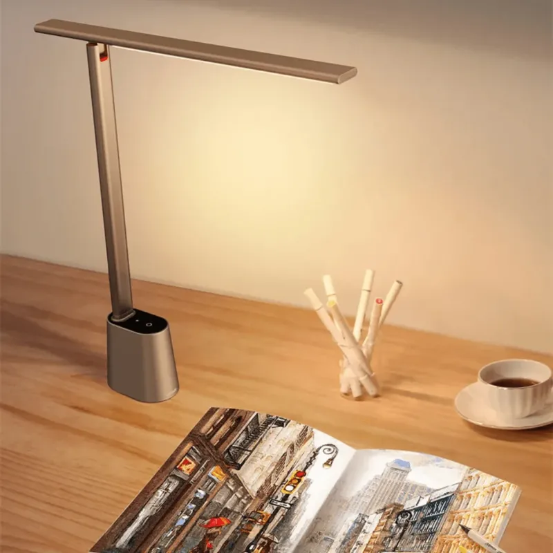 LED Desk Lamp Portable Dimmable with Rechargeable Battery - Product example