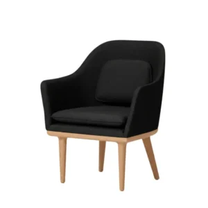 Lunar Lounge-Sessel, small, Eiche, Hallingdal 180 CMHR von Stellar Works