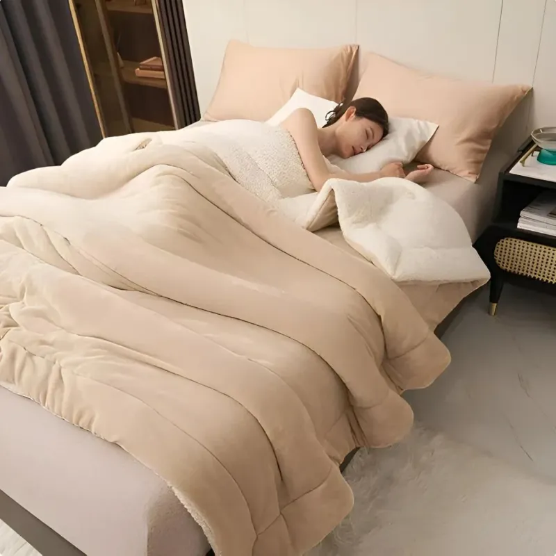 Luxury Flannel Fleece Blanket Premium Plush Comfort - Product showcase