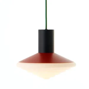 Whipped Pendant Lamp, pure green von LEO Objects