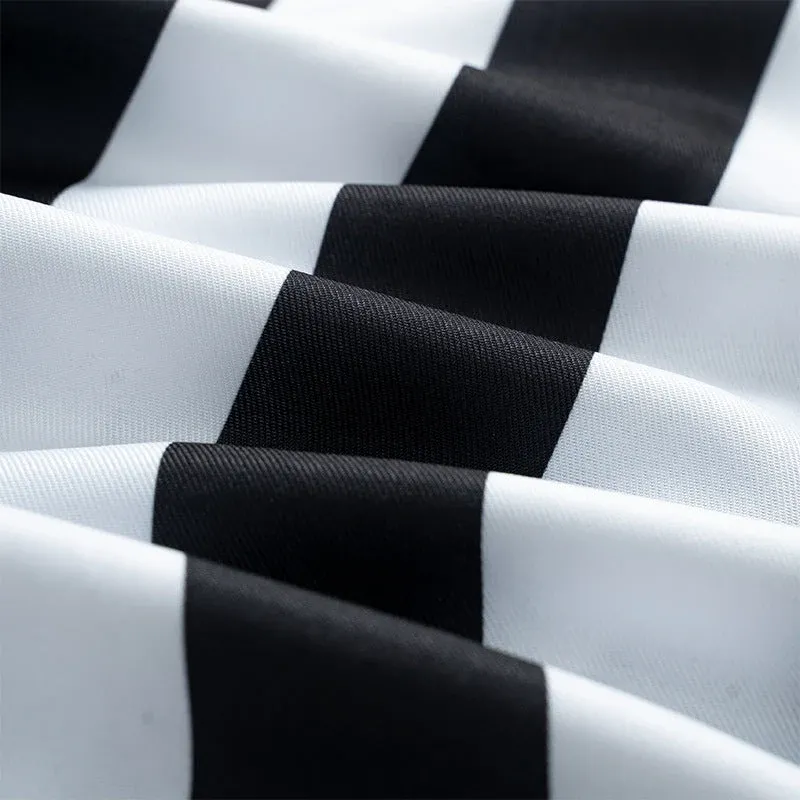 Striped Costume Suit Black and White Movie Character Design - Product detail 4