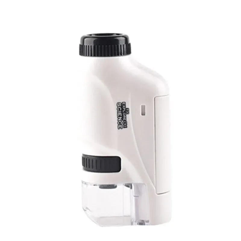 Pocket Microscope for Kids 120x Magnification with LED Light - Product showcase