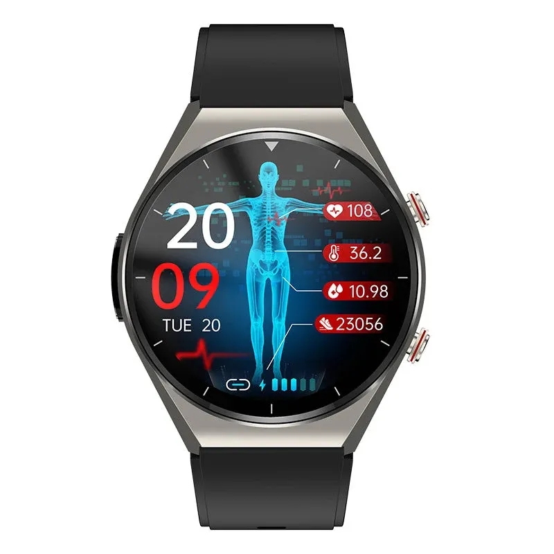 Health Monitoring Smart Watch Advanced ECG Blood Glucose Tracking - Product example