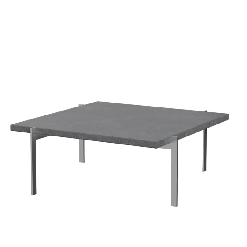PK61 Couchtisch, Granit von Poul Kjærholm