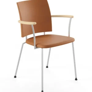 Panther Armstuhl, Cognac Leder von Naver Collection