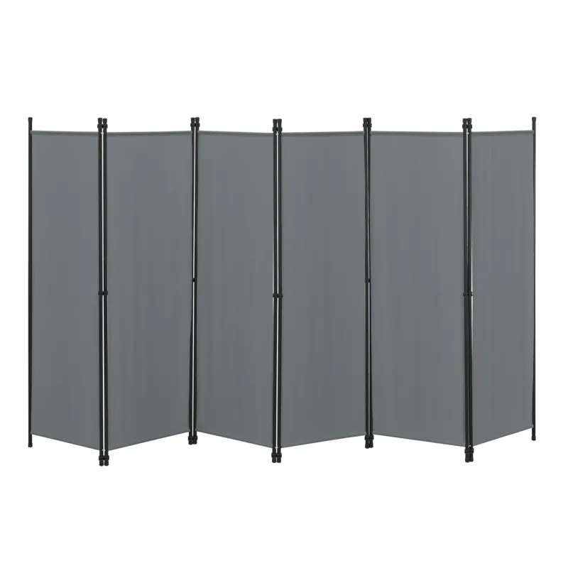 Raumteiler Huesca 6 - teilig 300x171 cm versch Farben en.casa - premiumXL