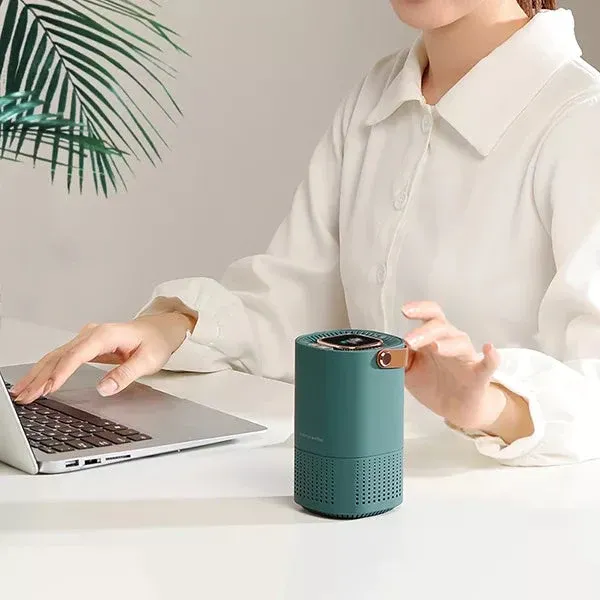 Compact HEPA Air Purifier 3-Stage Filtration System - Detailed view
