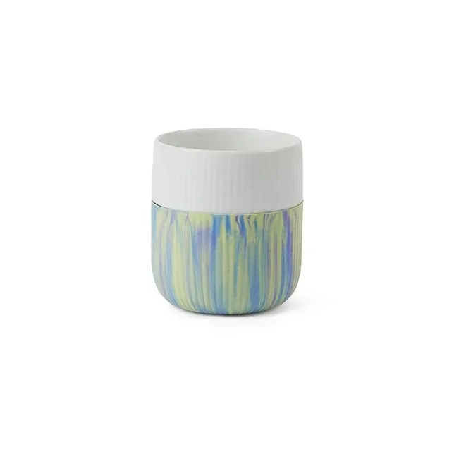 Royal Copenhagen Riflet Contrast Marble Becher, Nordlys, 35 cl
