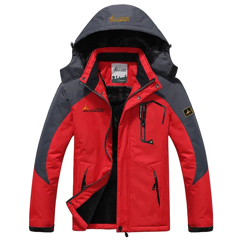 Winter Sports Jacket Waterproof Fleece-Lined Performance Coat - Product showcase