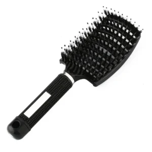 Professional Detangling Brush Curved Bristle Design For All Hair Types - Product showcase