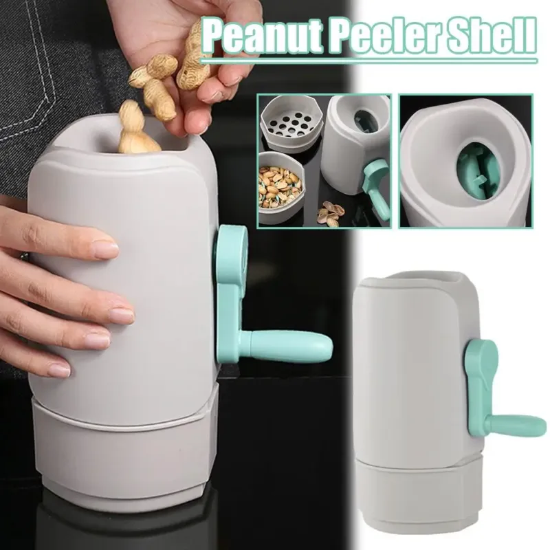 Manual Nut Sheller Dual Filter Peanut Pistachio Peeler - Product showcase