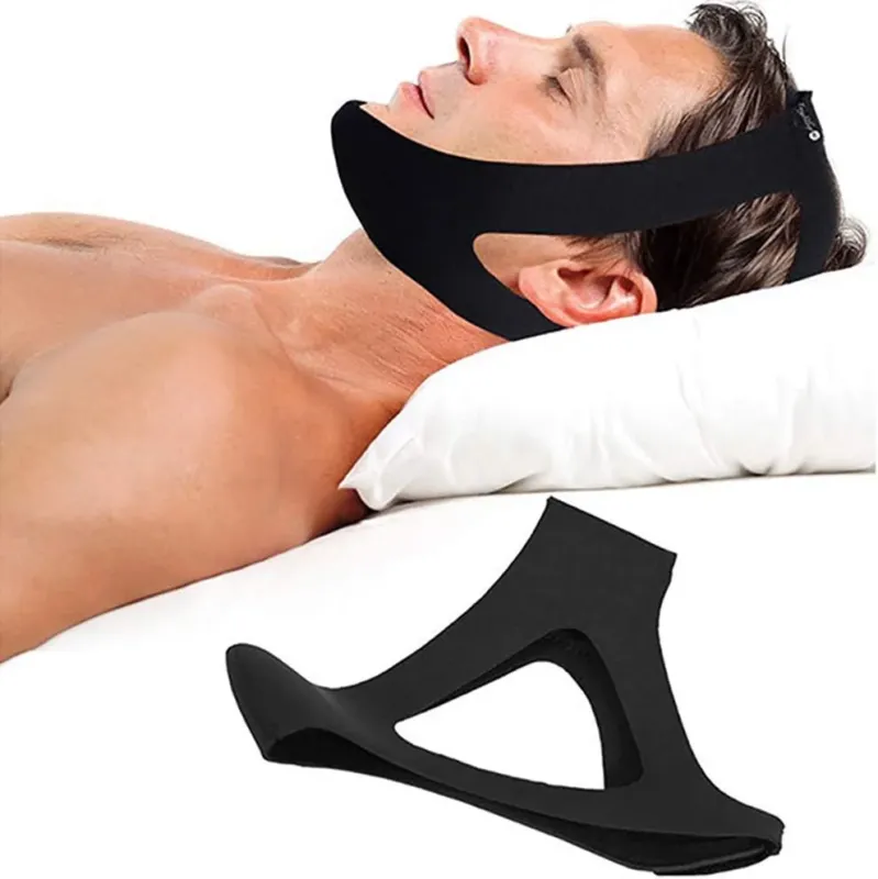 Anti Snoring Chin Strap Adjustable Neoprene Sleep Support - Product detail 4