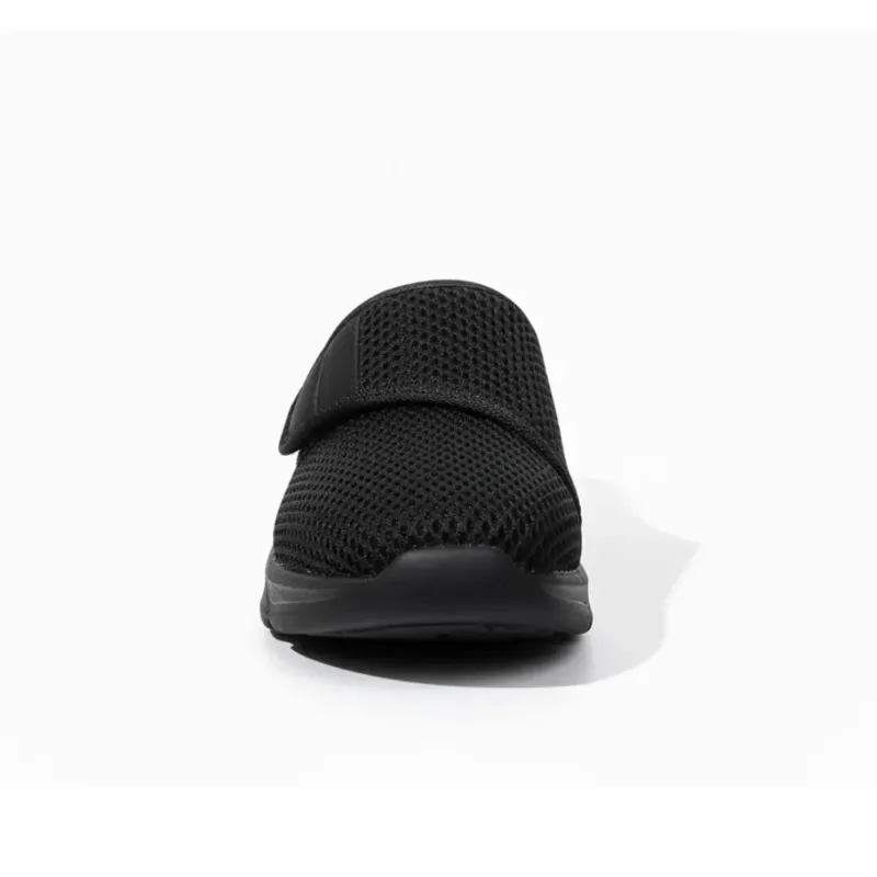 Womens Adjustable Mesh Slippers Velcro Closure For Sensitive Feet - Product example