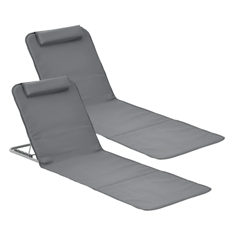 Strandmatte Donostia 2er Set 143x48cm in versch. Farben [en.casa] - premiumXL