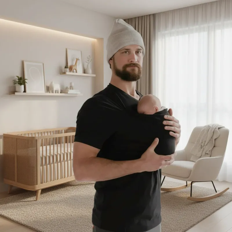 Ergonomic Baby Carrier Breathable T-Shirt Design - Product example