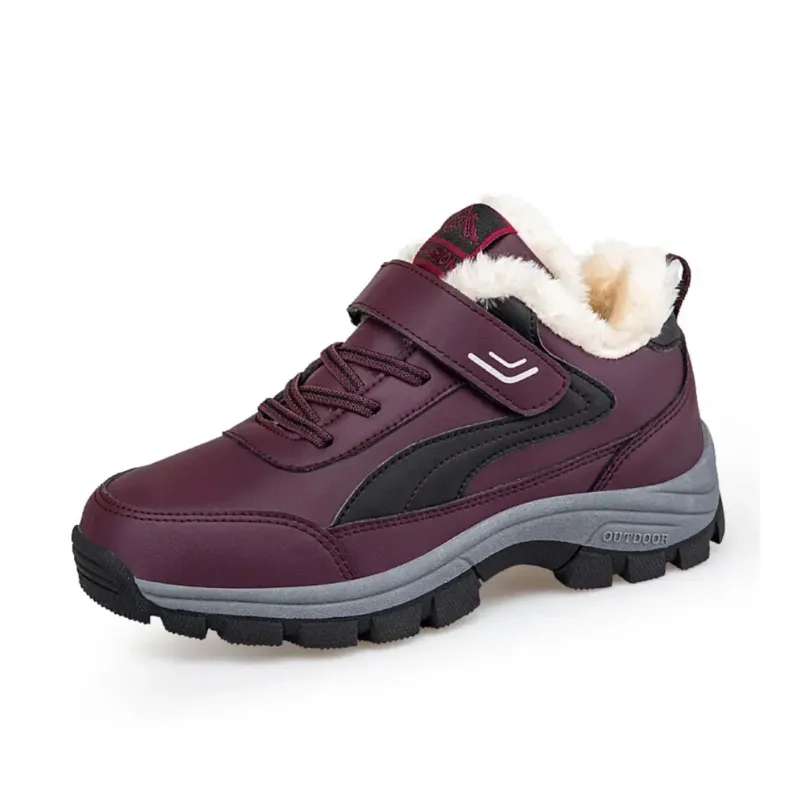 Waterproof Walking Shoes Fleece Lined Winter Comfort - Detailed view