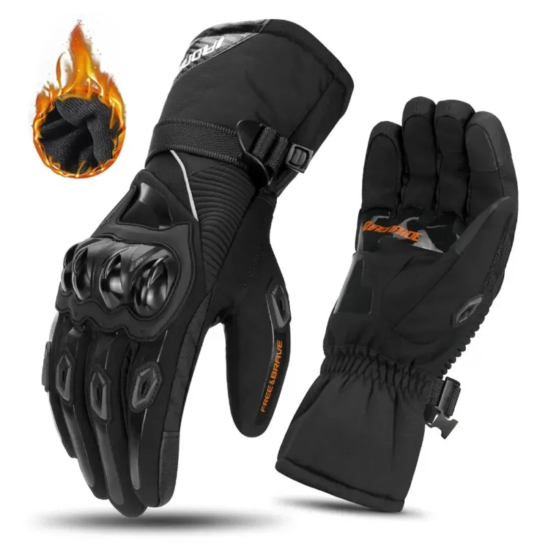 Motorcycle Winter Gloves Waterproof Insulated Protection - Product showcase