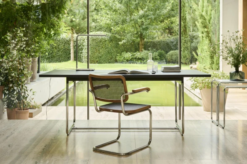 S 64 V Esszimmerstuhl, Drak Melange von Thonet – Bild 3
