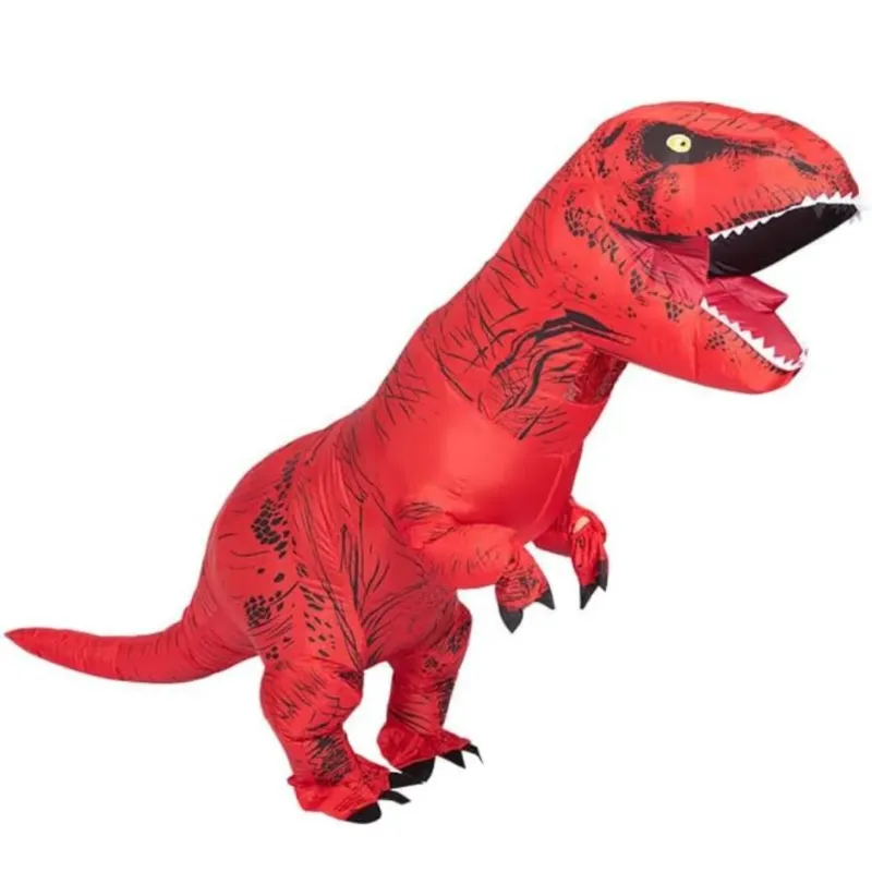 Inflatable Dinosaur Costume T-Rex Full Body Suit - Product showcase