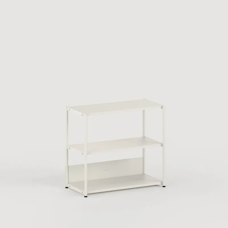 Etagère UNIT - H75 à 85 x L84cm - acier thermolaqué
