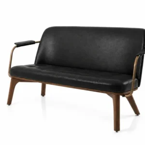 Utility 2-pers Loungesofa, Walnuss, Camo Sierra Black CMHR von Stellar Works