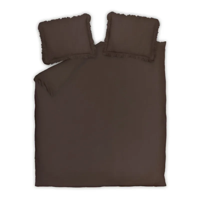 Vandyck Pure 83 dekbedovertrek Dark Truffle (PRSR24183 360)
