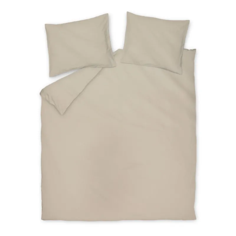 Vandyck Washed Cotton Linen beige dekbedovertrek van gewassen katoen (CLLA20201)